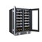 Avallon 24 Inch Wide 42 Bottle Capacity French Door Wine Cooler with LED Lighting AWC242FD - alternate 4